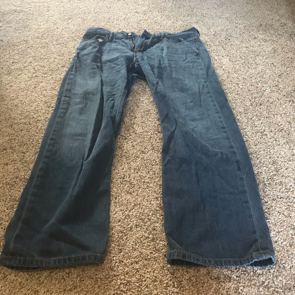 Levi 569 34/32 Loose Straight Fit Jeans